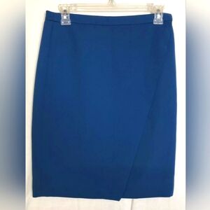 Skirt, J. Crew Royal Blue Cross Over